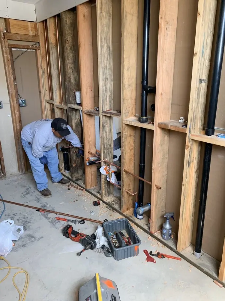 Commercial rough-in plumbing for Water Heater Replacement in Academyville